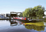 Fjord Empress in Middlewich, Cheshire, Canals.