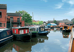 Worcester Derwent in Worcester, Warwickshire, Canals