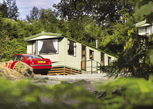 Bowness Caravan in Newby Bridge, Cumbria, North West England.