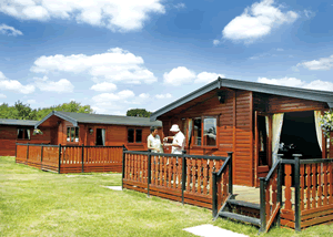 Kingfisher Lodge in Thulston, Derbyshire, Central England