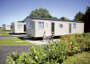 Lakeview Lodge in Saxmundham, Suffolk, East England.