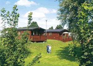 Kingfisher Lodge in Knaresborough, Vale of York, North East England.