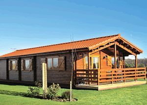 Country Lodge in Messingham, Lincolnshire, East England