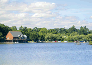 Mill Otter Lodge in Llandrindod Wells, Powys, Mid Wales.