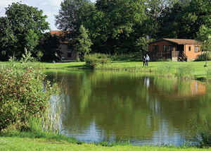 Paradise Lakeview in York, Vale of York, North East England.