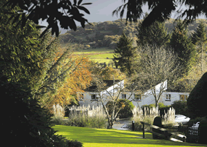 Manor House Apartment in Pennal, Gwynedd, North Wales.