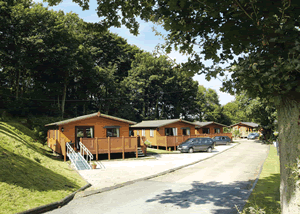 Hatchmere Caravan in Frodsham, Cheshire, North West England.