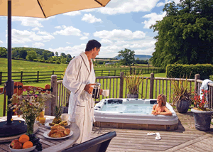 Darcy Lodge in Ribble Valley, Yorkshire Dales, North West England.