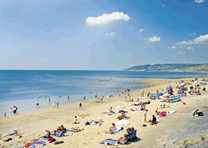 Dorset Horizon in Charmouth, Dorset, South West England.