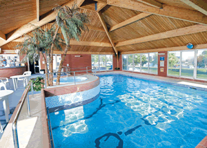 Waveney Leisure Lodge 3 in Beccles, Suffolk, East England.