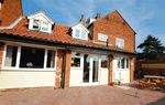 Corner Cottage in Wells-next-the-Sea, Norfolk, East England.